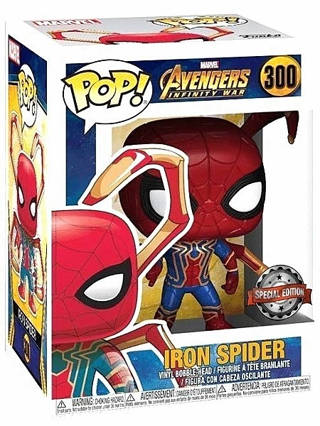 funko pop iron spider 300